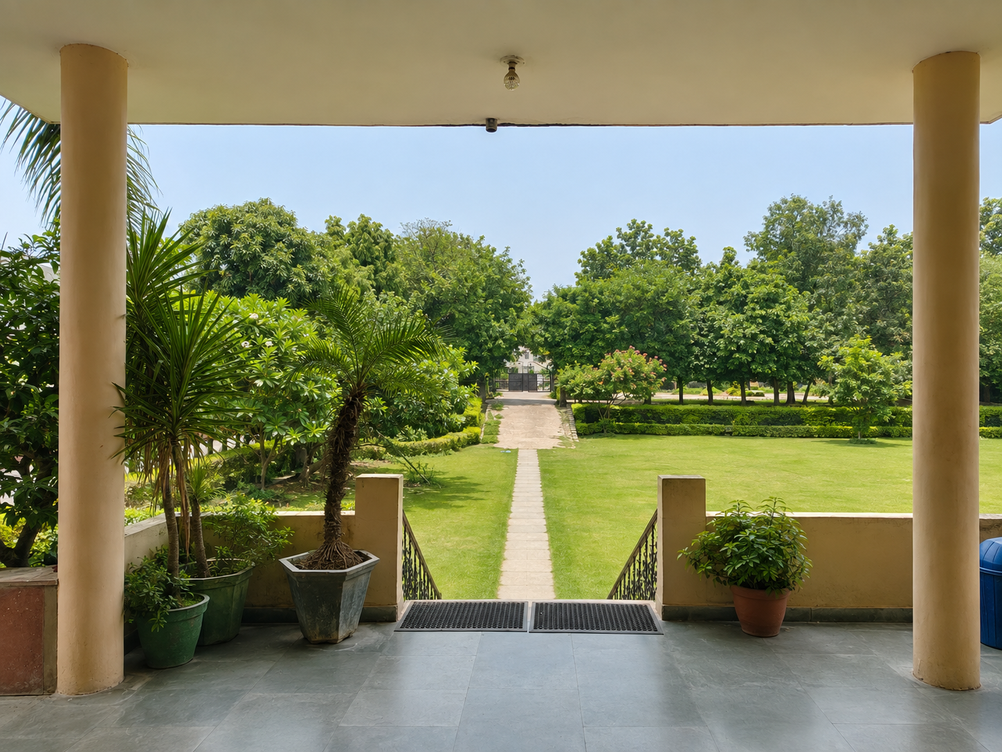 Sacred Heart College of Education campus gardens and walkway